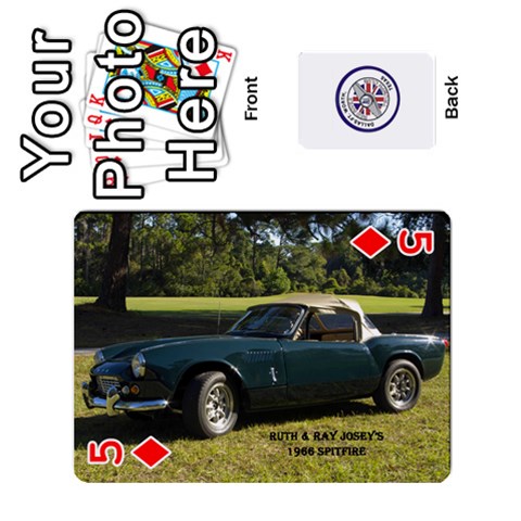 Triumph Cards By Terry Front - Diamond5