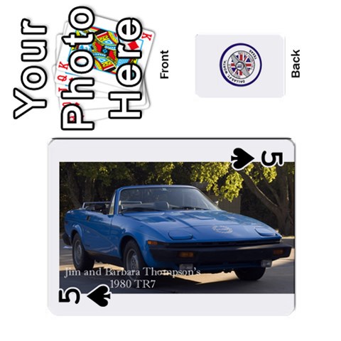 Triumph Cards By Terry Front - Spade5