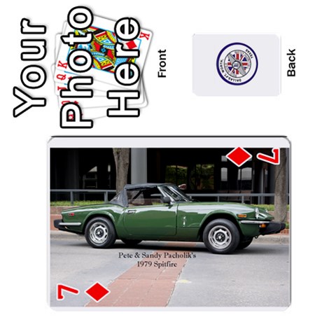 Triumph Cards By Terry Front - Diamond7