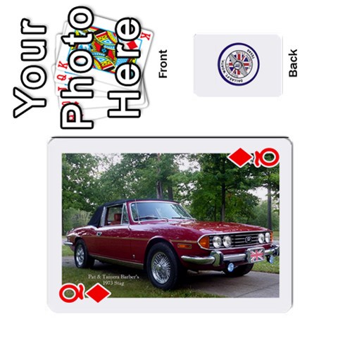 Queen Triumph Cards By Terry Front - DiamondQ