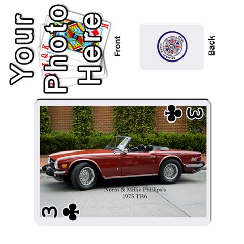 Triumph Cards By Terry Front - Club3
