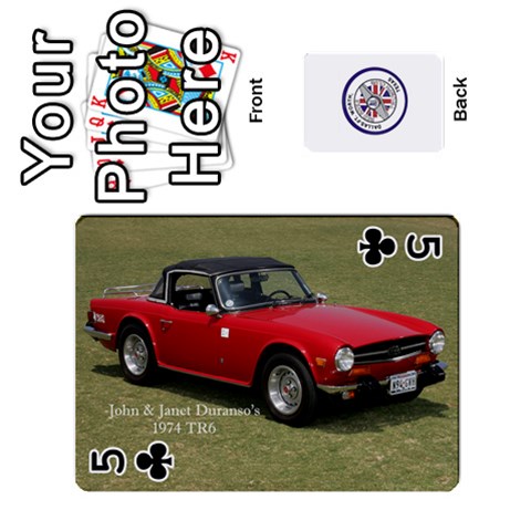 Triumph Cards By Terry Front - Club5