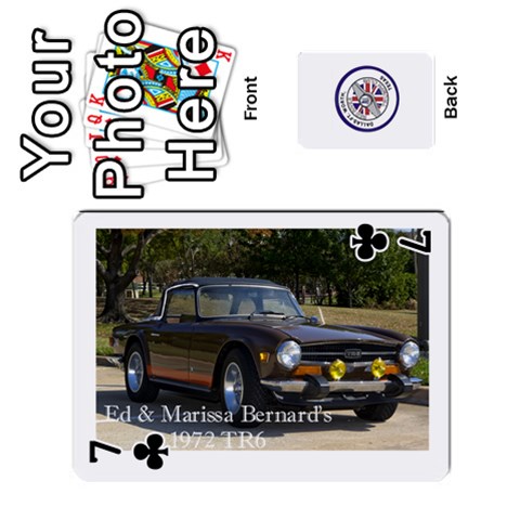 Triumph Cards By Terry Front - Club7