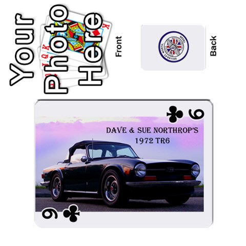 Triumph Cards By Terry Front - Club9