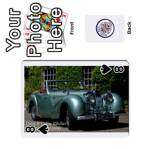 Triumph Cards By Terry Front - Spade8