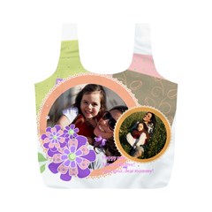mothers day - Full Print Recycle Bag (M) mothers day - Full Print Recycle Bag (M)