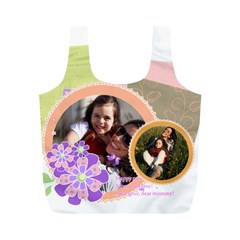 mothers day - Full Print Recycle Bag (M)