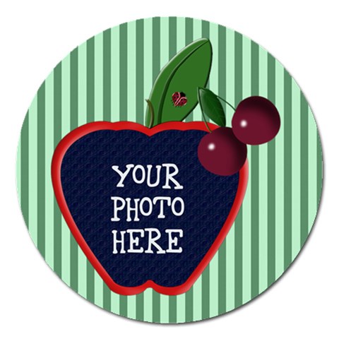 Apple 5 Inch Magnet By Chere s Creations Front