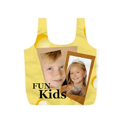 fun kids - Full Print Recycle Bag (S)