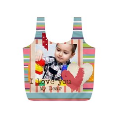 fun kids - Full Print Recycle Bag (S)