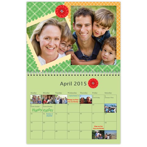 Our Calendar 2014/5 By Heidi Short Apr 2015