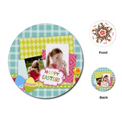 easter - Playing Cards Single Design (Round)