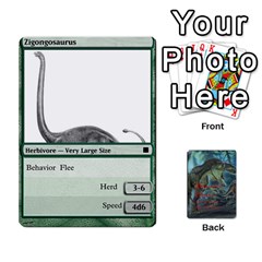 Mesozoic Hunter Cards - Playing Cards 54 Designs (Rectangle)