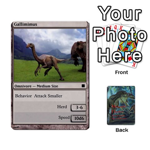 Mesozoic Hunter Cards By Michael Front - Club8
