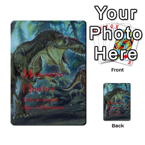 Mesozoic Hunter Cards By Michael Back