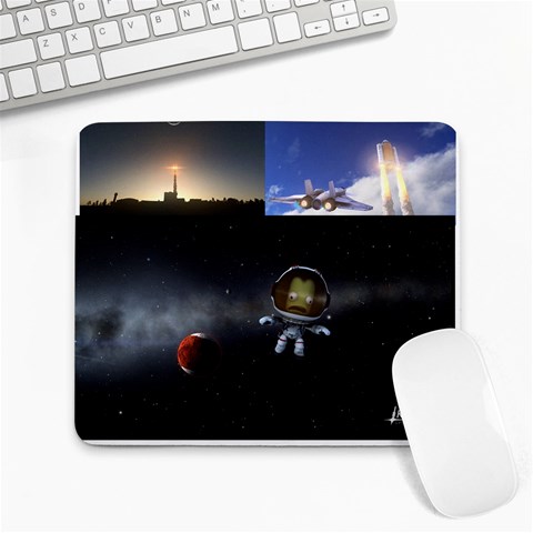 Kerbal Space Program Mousepad By Aditya Bawankule Front
