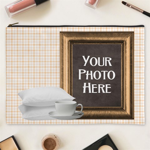 Repose Xxxl Cosmetic Bag By Lisa Minor Front