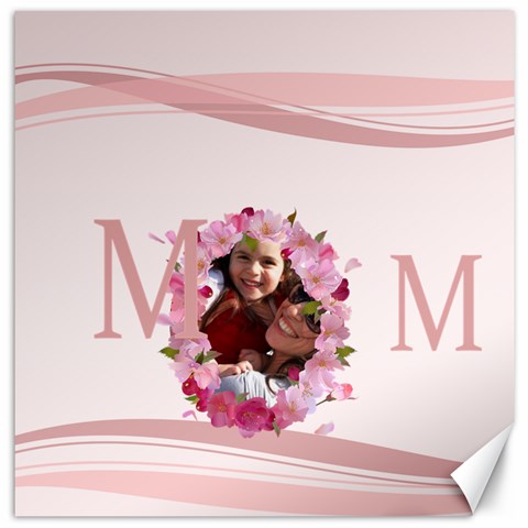 Mothers Day By Mom 15.2 x15.41  Canvas - 1