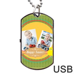 easter - Dog Tag USB Flash (Two Sides)