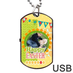 easter - Dog Tag USB Flash (Two Sides)