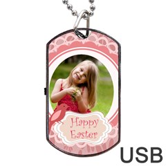 easter - Dog Tag USB Flash (Two Sides)