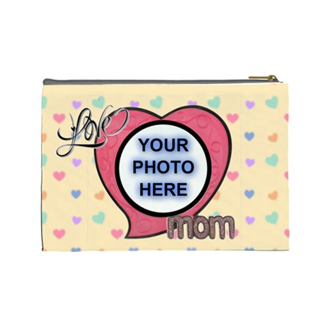 Mom s Large Cosmetic Bag By Joy Johns Back
