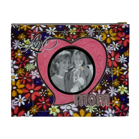 Mom Xl Cosmetic Bag #2 By Joy Johns Back