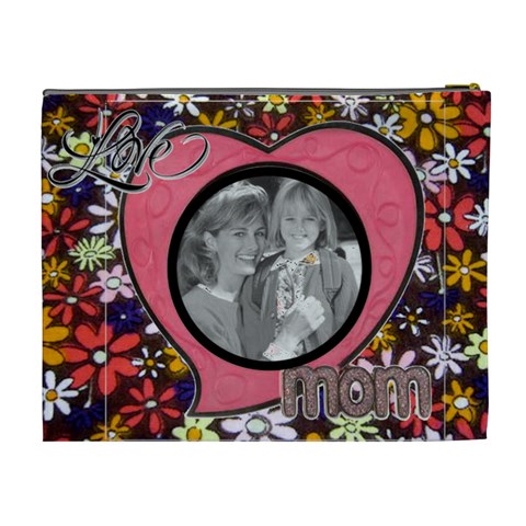Mom Xl Cosmetic Bag #2 By Joy Johns Back