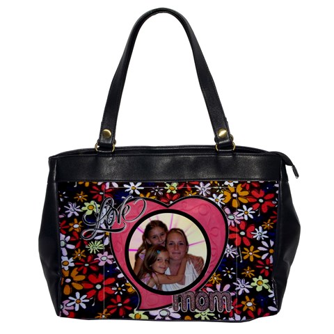 Mom s Oversize Office Handbag, One Side By Joy Johns Front