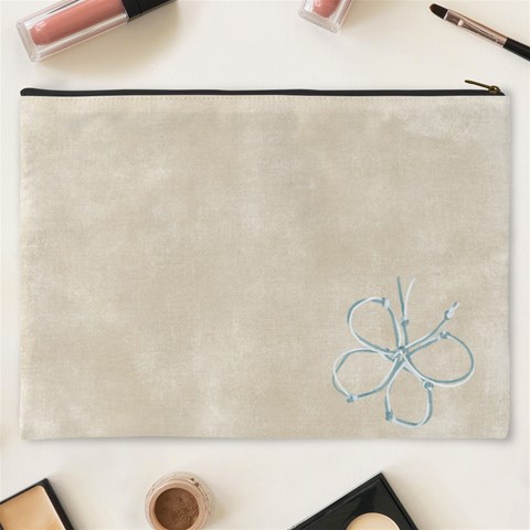 Today Xxxl Cosmetic Bag By Lisa Minor Back