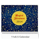 michelle calendar - Wall Calendar 11  x 8.5  (12-Months)