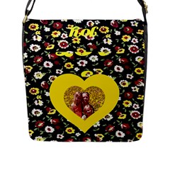 Spring Flap Closure Messenger Bag - Flap Closure Messenger Bag (L) Spring Flap Closure Messenger Bag - Flap Closure Messenger Bag (L)
