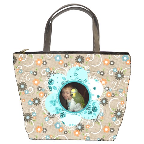 Flower Bucket Bag #2 By Joy Johns Front