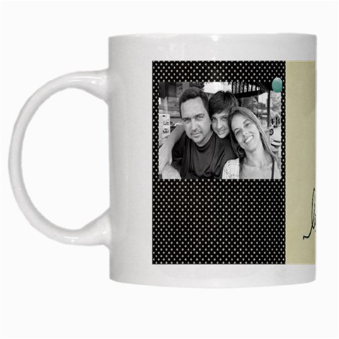 White Mug By Deca Left