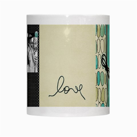 White Mug By Deca Center