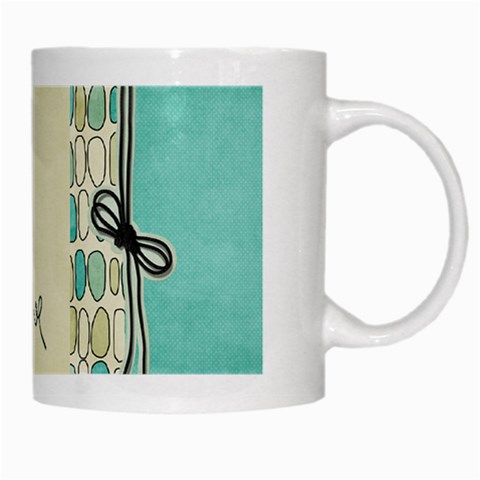 White Mug By Deca Right