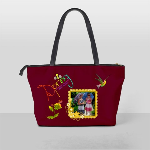 Spring Shoulder Handbag #2 By Joy Johns Back