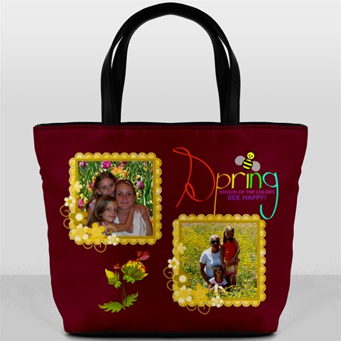 Spring Bucket Bag By Joy Johns Front