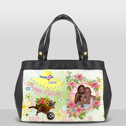 Spring Office Handbag, One Side By Joy Johns Front