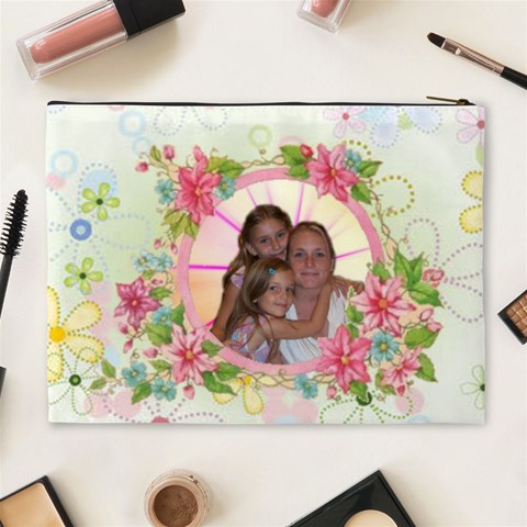 Spring Xl Cosmetic Bag #3 By Joy Johns Back