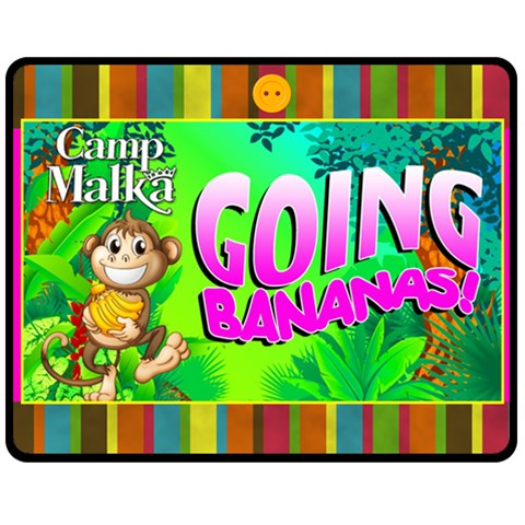 Camp Blanket By Basya Brecher 60 x50  Blanket Front