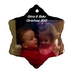 Olivia  - Ornament (Snowflake)