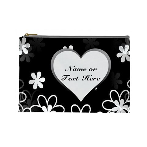 Love Large Cosmetic Bag #2 By Joy Johns Front