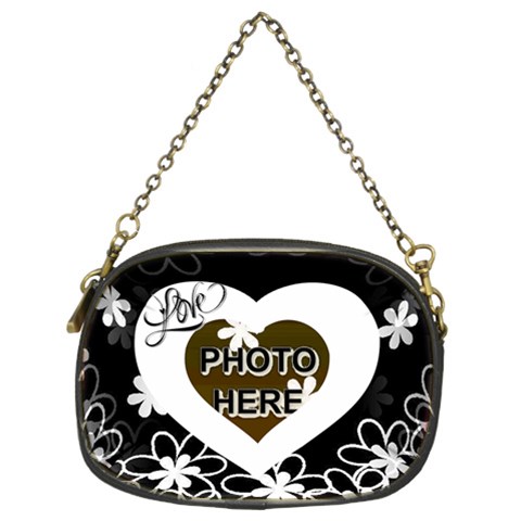 Love Chain Purse, 2 Sides By Joy Johns Front
