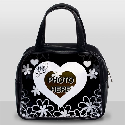 Spring Classic Handbag, 2 Sides By Joy Johns Front