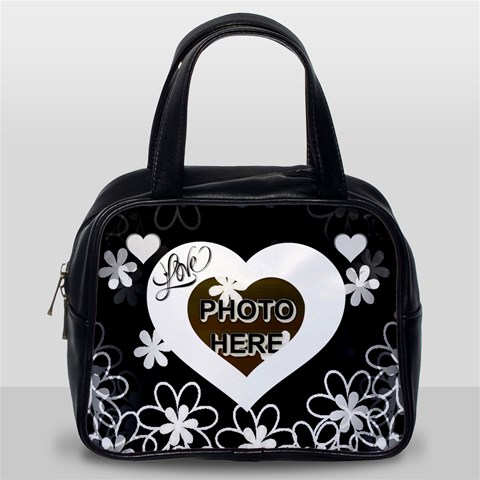 Spring Classic Handbag, 2 Sides By Joy Johns Back