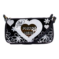 Love Flower shoulder clutch bag