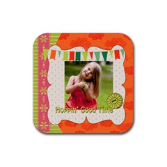 easter - Rubber Coaster (Square)