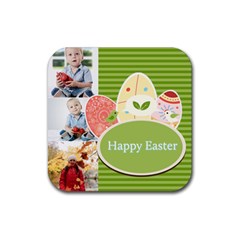 easter - Rubber Coaster (Square)