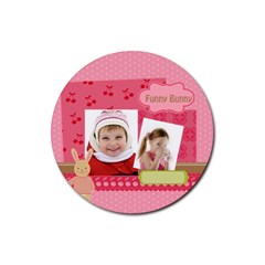 easter - Rubber Round Coaster (4 pack)